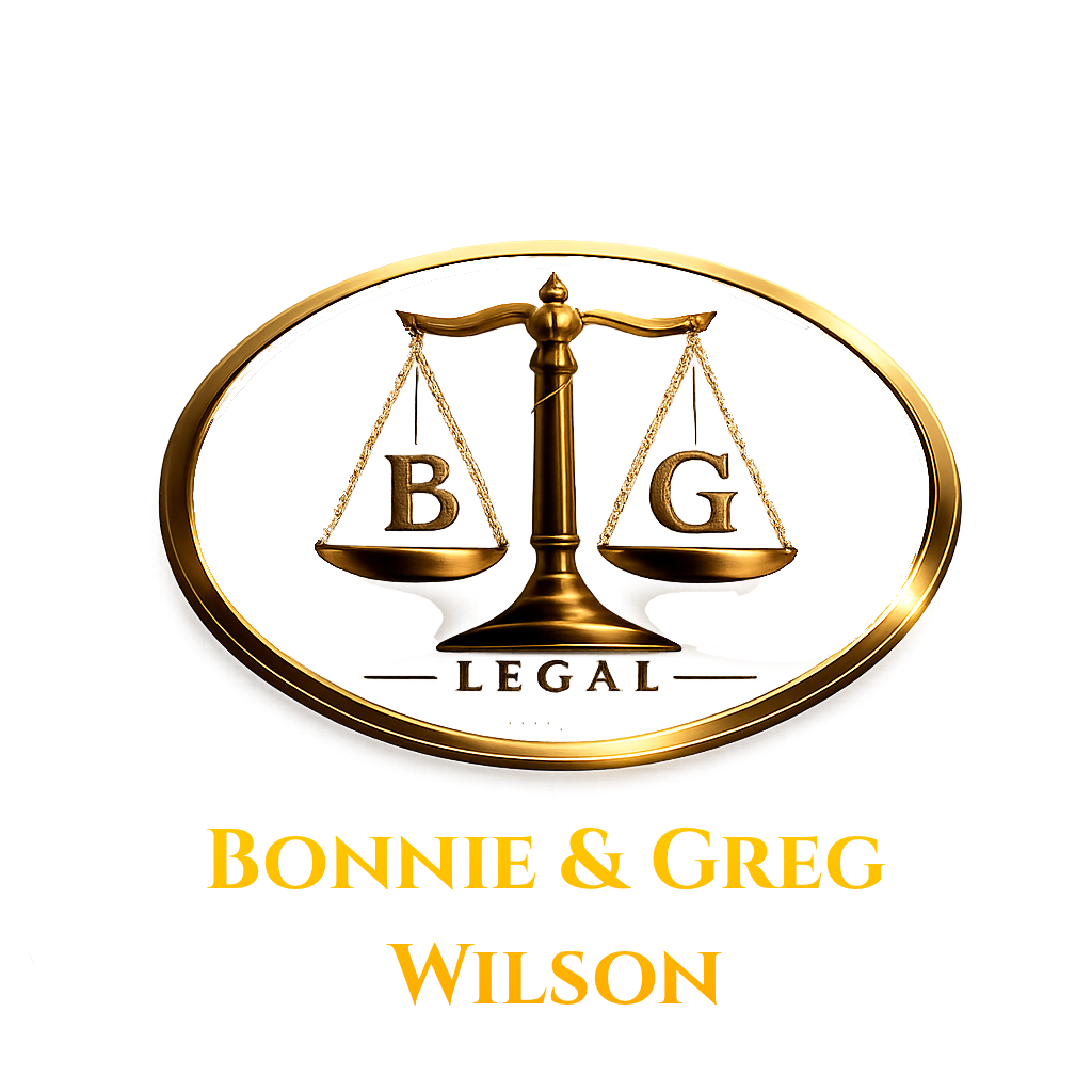 Bonnie & Greg Wilson Legal Logo